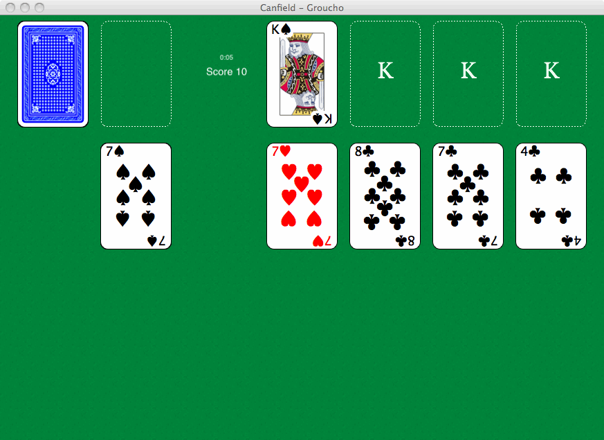 Canfield Layout